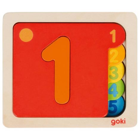 Puzzle stratificat pentru invatarea numerelor - poza 2