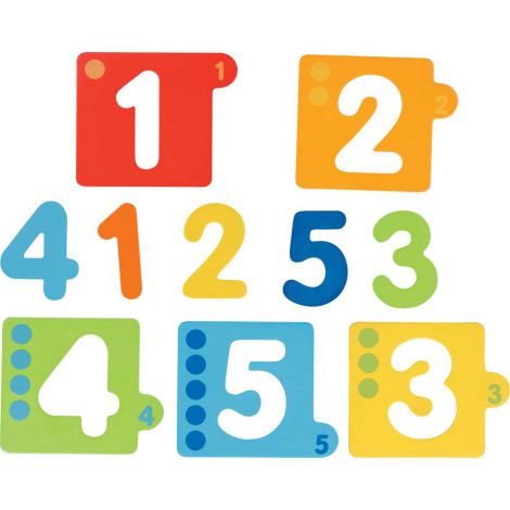 Puzzle stratificat pentru invatarea numerelor - poza 3
