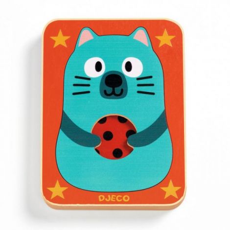 Puzzle straturi Max & co, Djeco - poza 1