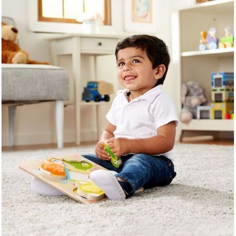 Puzzle tactil cu oglinda Pets Melissa and Doug - poza 4