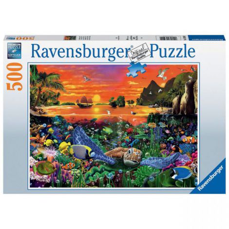 PUZZLE TESTOASA, 500 PIESE - poza 1