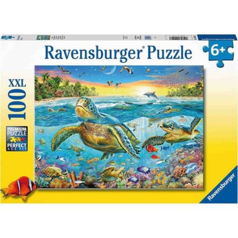 Puzzle Testoase, 100 Piese - poza 2