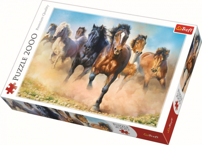 Puzzle Trefl 2000 Herghelie de Cai Galopand