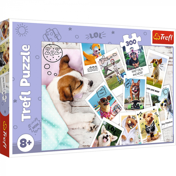 Puzzle Trefl 300 Poze din Vacanta