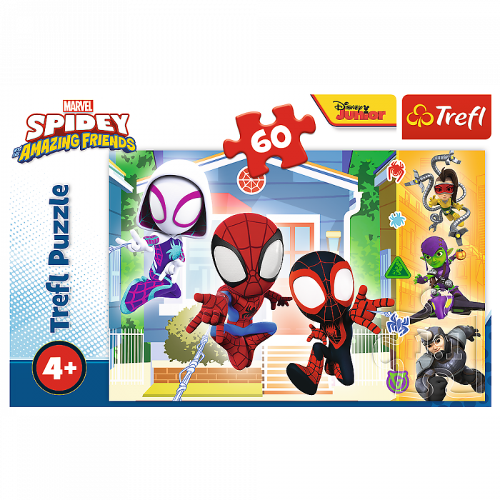 Puzzle Trefl 60 Lumea lui Spidey