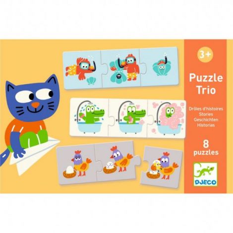 Puzzle trio povesti Djeco - poza 1