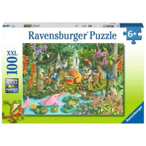 Puzzle Trupa De Muzica A Animalelor, 100 Piese - poza 2