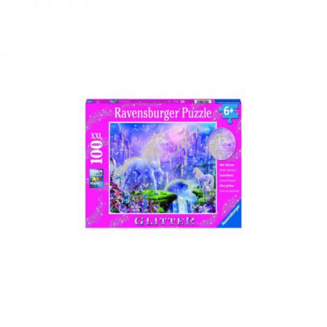 PUZZLE UNICORN CU SCLIPICI, 100 PIESE - poza 1