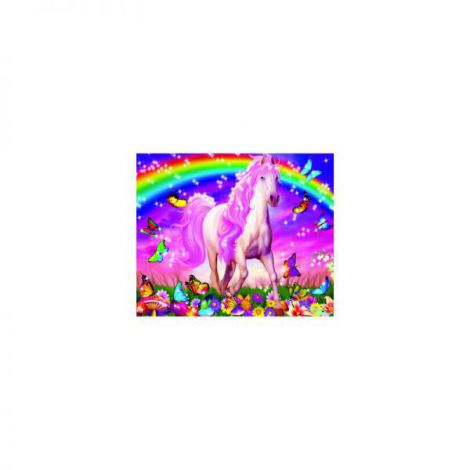PUZZLE UNICORN SI CURCUBEU, 100 PIESE - poza 2