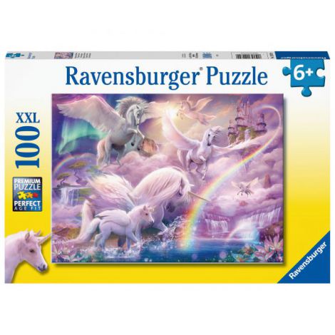 PUZZLE UNICORNI, 100 PIESE - poza 1