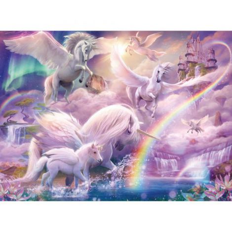 PUZZLE UNICORNI, 100 PIESE - poza 2
