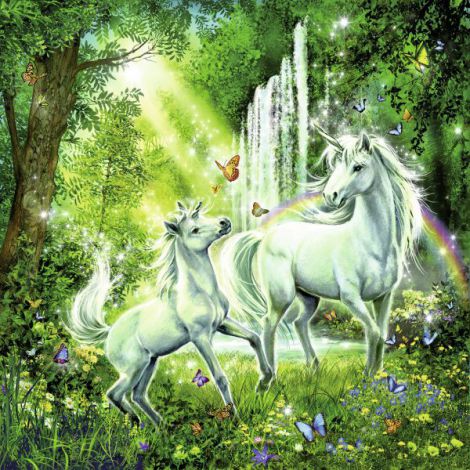Puzzle Unicorni, 3X49 Piese - poza 2