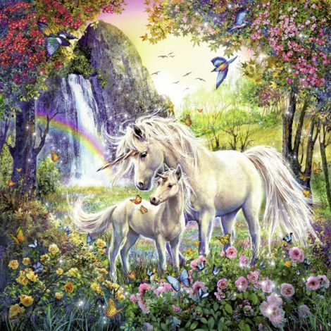 Puzzle Unicorni, 3X49 Piese - poza 4