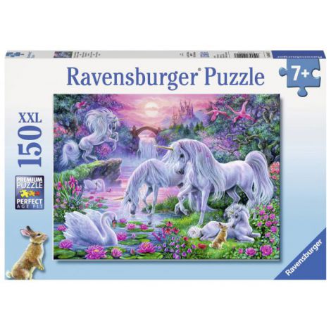Puzzle Unicorni la apus, 150 piese - poza 1