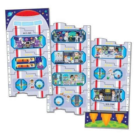 Puzzle vertical - nava spatiala (12 piese) - poza 2