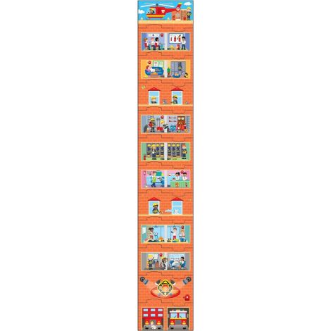 Puzzle vertical - statia de pompieri (12 piese) - poza 5