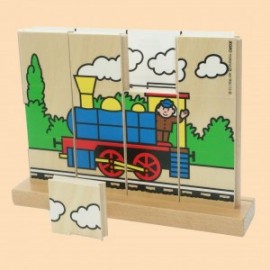 Puzzle vertical Trenul - poza 2
