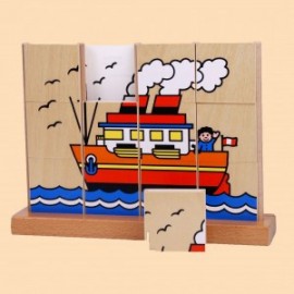 Puzzle vertical Vaporul - poza 2