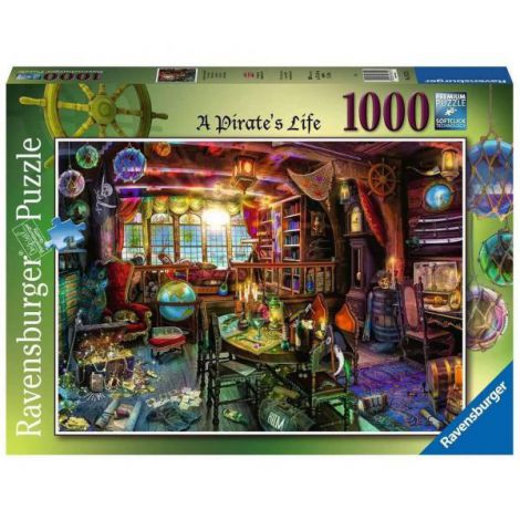 Puzzle viata de pirat, 1000 piese 16755 Ravensburger - poza 1