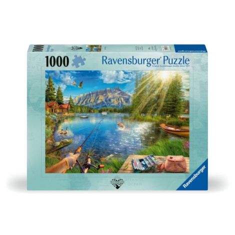 Puzzle viata la lac 1000 piese - poza 2