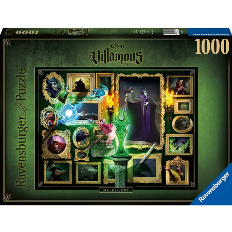 PUZZLE VILLAINOUS MALIFICENT, 1000 PIESE - poza 1