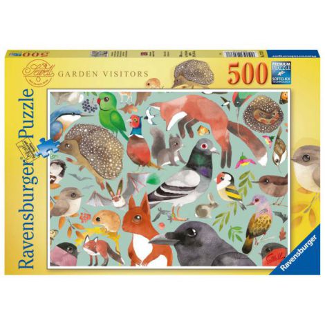 PUZZLE VIZITATORII GRADINEI, 500 PIESE - poza 1