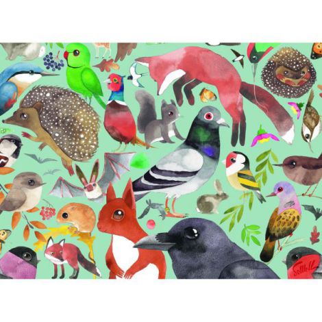PUZZLE VIZITATORII GRADINEI, 500 PIESE - poza 2