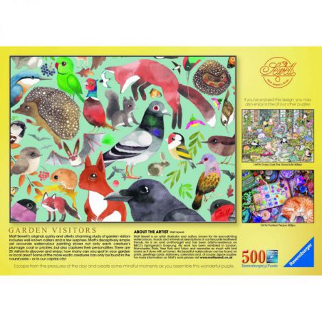 PUZZLE VIZITATORII GRADINEI, 500 PIESE - poza 3