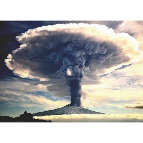 Puzzle Vulcanul Etna, 1000 Piese - poza 1