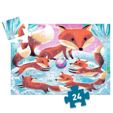 Puzzle Vulpita Ginger, Djeco - poza 2