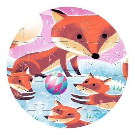 Puzzle Vulpita Ginger, Djeco - poza 3