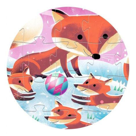 Puzzle Vulpita Ginger, Djeco - poza 5