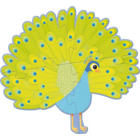 Puzzle XL Avenue Mandarine - Feathered creatures, 18 piese - poza 4