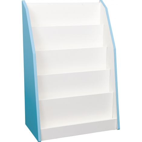 Quadro alb Biblioteca pentru gradinita culoare Albastru deschis