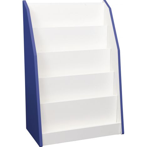 Quadro alb Biblioteca pentru gradinita culoare Albastru inchis
