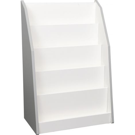 Quadro alb Biblioteca pentru gradinita culoare Gri