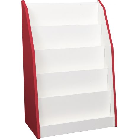 Quadro alb Biblioteca pentru gradinita culoare Rosu