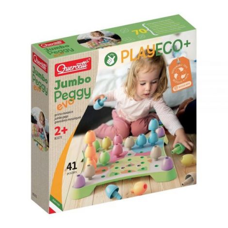 Quercetti Jumbo Peggy Evo Primul Mozaic Eco+ - poza 1