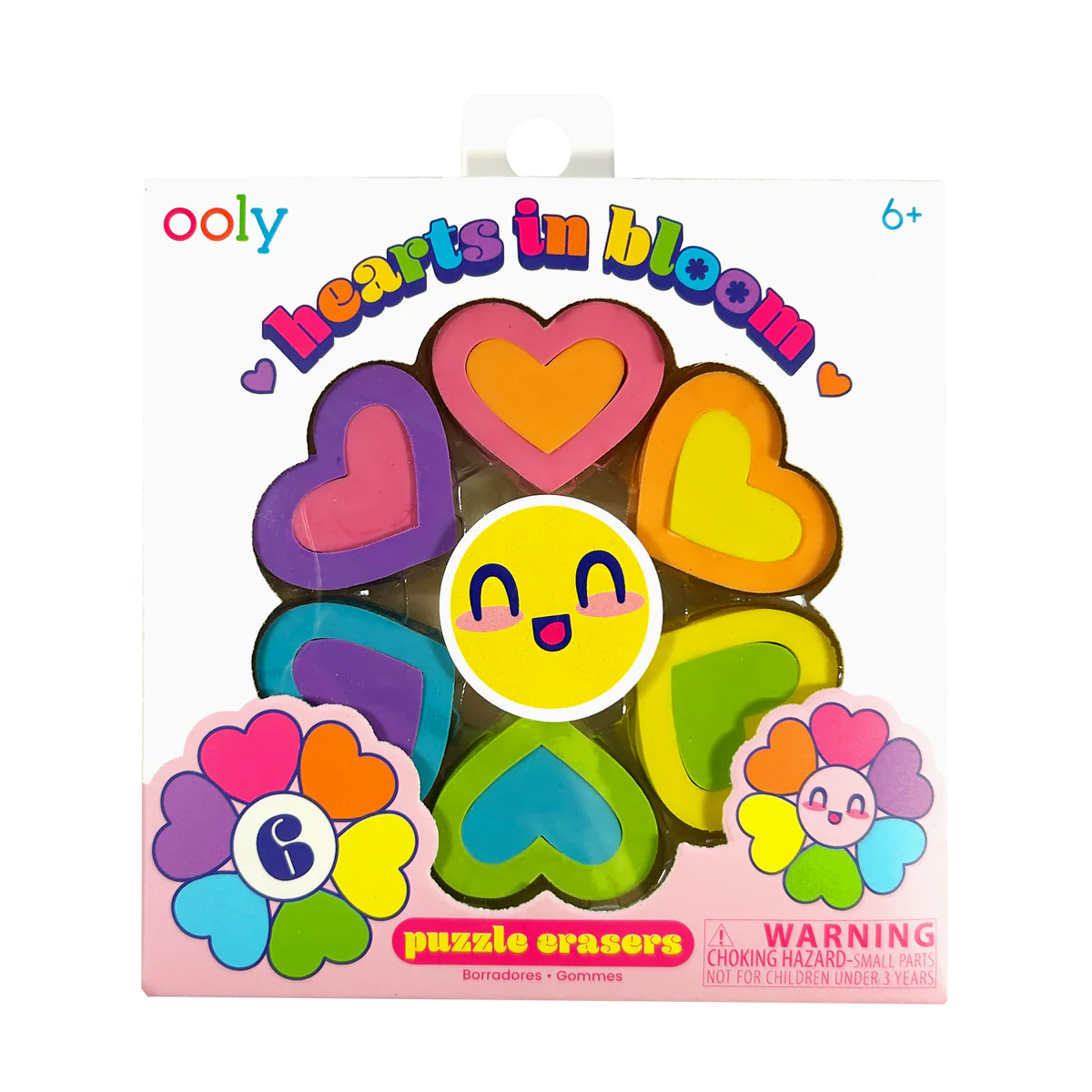 Radiere Inimi inflorite - set de 6 , Hearts in Bloom
