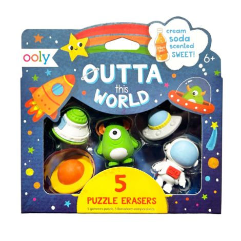 Radiere parfumate: Spatiu (Set of 5) - poza 1