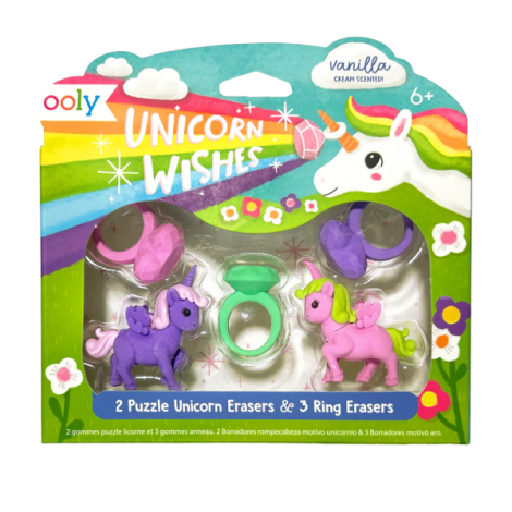 Radiere parfumate: Unicorni (Set of 5) - poza 1