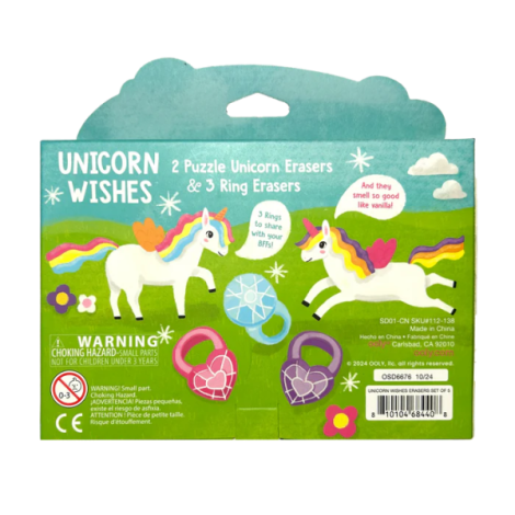Radiere parfumate: Unicorni (Set of 5) - poza 3