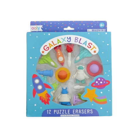 Radiere tip puzzle - Galaxie (Set of 12)