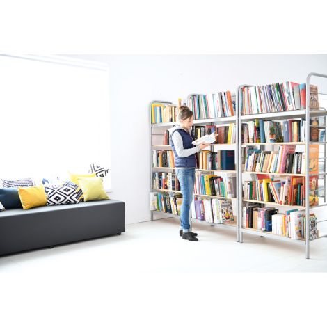Raft pentru biblioteca, modul bilateral, gradinita si scoala - poza 3