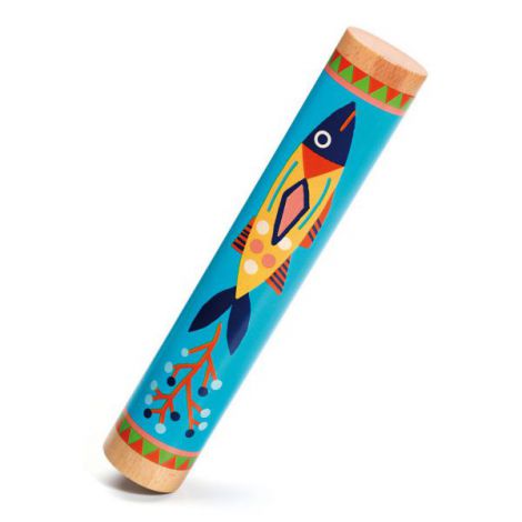 Rainstick din lemn, baton de ploaie Djeco - poza 1