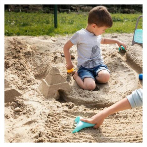 Raki, set pentru plaja si gradina, albastru, Quut Toys - poza 2
