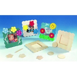 Rama din lemn de decorat Flower - poza 2