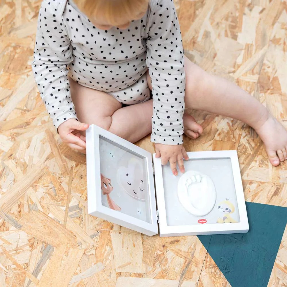 Rama foto cu amprenta Tiny Love Tiny Creations Alb - poza 3