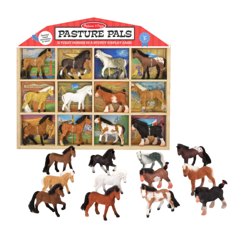 Rase de caluti, colectie 12 piese, Melissa and Doug 592 - poza 1
