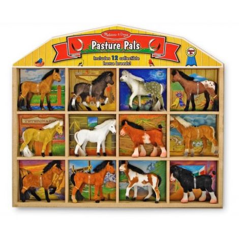 Rase de caluti, colectie 12 piese, Melissa and Doug 592 - poza 2